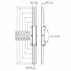 TV Halterung Vogel's 7233060 80 kg