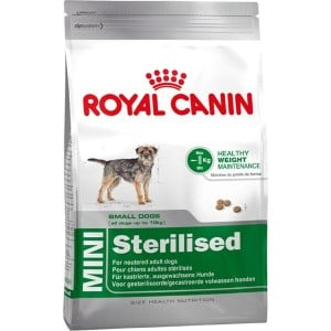 Fodder Royal Canin MINI Sterilised Adult Chicken 8 kg