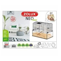 Cage Zolux 205624NOI Metal 12,5 x 40 x 9 cm