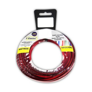 Audio cable EDM 28039 Black Red Red/Black 2 x 0,75 mm 5 m