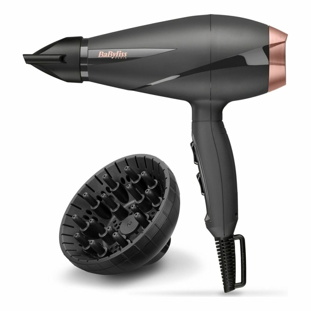 Hairdryer Babyliss Smooth Pro 2100 Black Pink Monochrome 2100 W