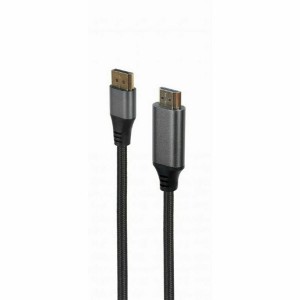 DisplayPort to HDMI Cable GEMBIRD CC-DP-HDMI-4K-6 Black 1,8 m 4K Ultra HD