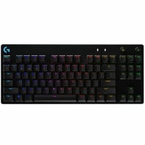 Gaming Tastatur Logitech Pro Gaming Schwarz Qwerty Spanisch QWERTY Englisch EEUU