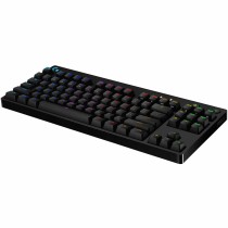 Gaming Keyboard Logitech Pro Gaming Black Spanish Qwerty QWERTY English EEUU