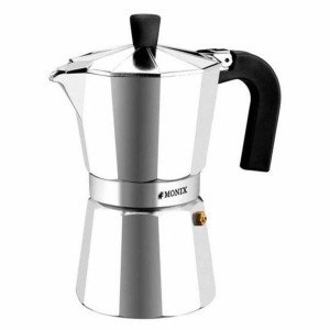 Italienische Kaffeemaschine Monix Braisogona_M620009 Aluminium Silberfarben 9 Tassen