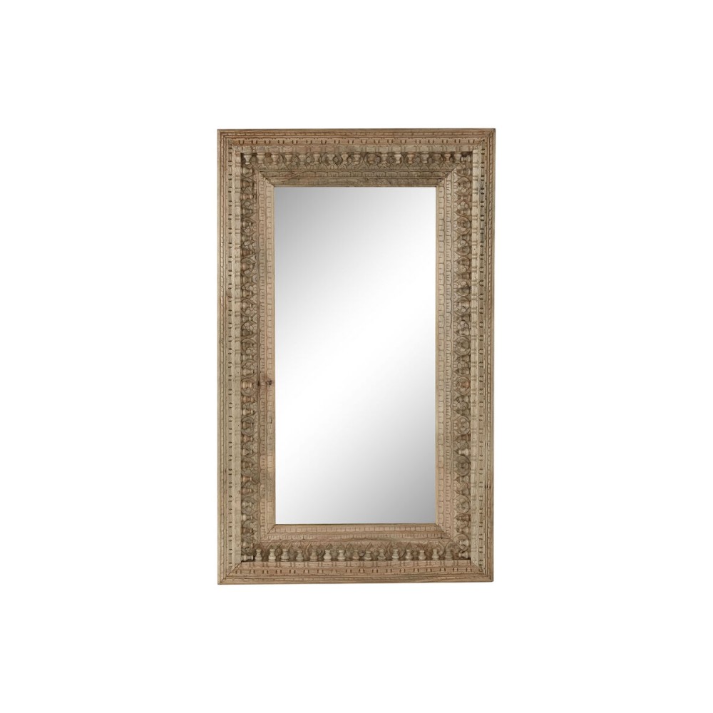 Wall mirror Home ESPRIT Natural 90 X 4 X 150 cm