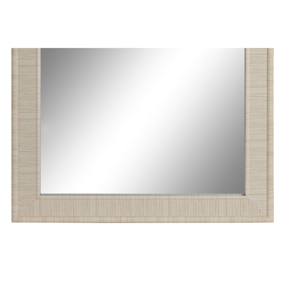 Wall mirror Home ESPRIT Brown Natural Scandi 74 X 2 X 194 cm (2 Units)