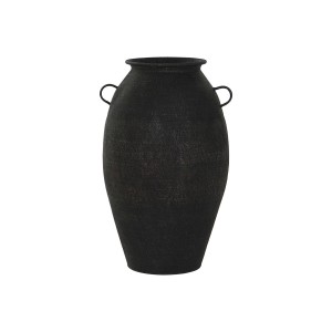 Vase Home ESPRIT Noir Métal 34,5 x 34,5 x 57 cm