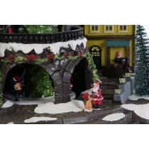 Weihnachtsschmuck DKD Home Decor Bunt Musikalisch 40 x 26 x 32,5 cm