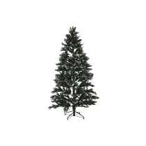 Sapin de Noël Home ESPRIT Vert Métal Polyéthylène Enneigé 130 x 130 x 210 cm