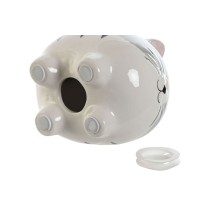 Money box Home ESPRIT Dolomite Cat 16 x 11 x 13 cm (2 Units)