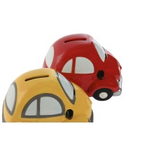 Money box Home ESPRIT Dolomite Car 15 X 9 X 10,5 cm (2 Units)