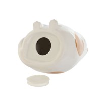 Money box Home ESPRIT Dolomite Cat 13,5 X 10 X 15 cm (2 Units)