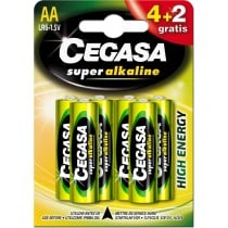 Batteries Cegasa LR06 1,5 V (4 Unités)