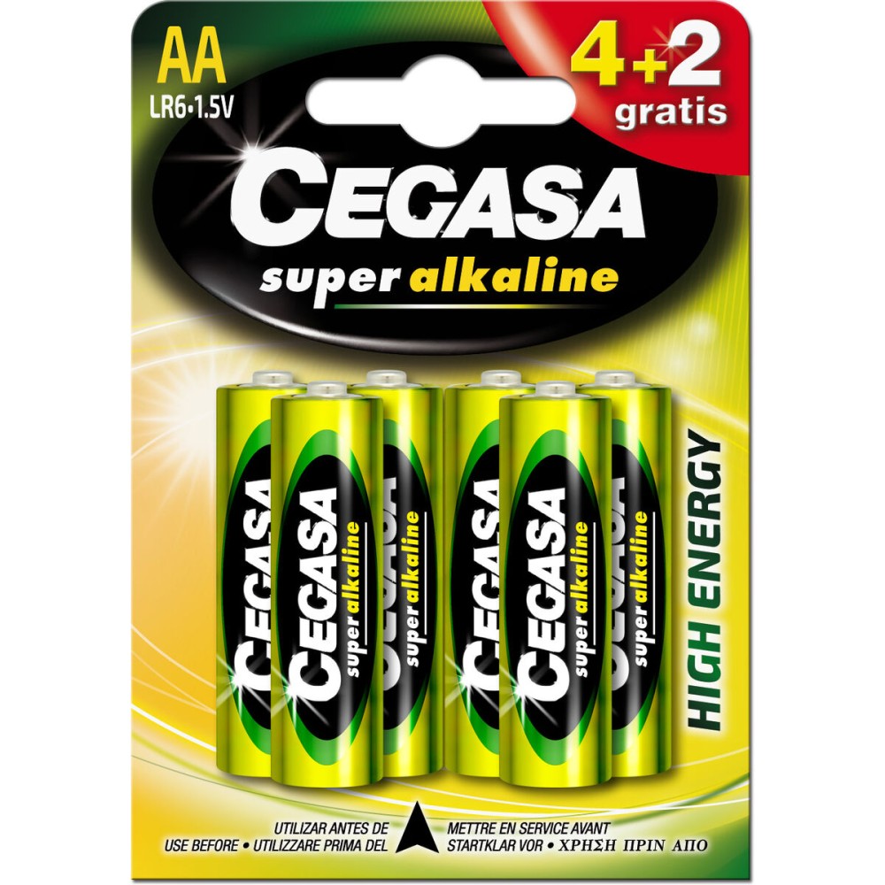 Batterien Cegasa LR06 1,5 V (4 Stück)