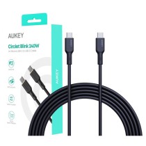 USB Cable Aukey CB-SCC241 Black 1 m 240 W