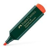 Ensemble de Marqueurs Fluorescents Faber-Castell Textliner 48 Orange (10 Unités)