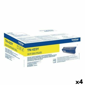 Original Toner Brother HLL8260CDW HLL8360CDW HLL9310CDW TN423Y Gelb (4 Stück)