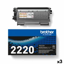 Toner original Brother HL2240D/2250DN/2270DW Noir (3 Unités)