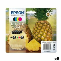 Original Tintenpatrone Epson XP-2200 WF-2910DWF Schwarz/Zyanblau/Magenta/Gelb (8 Stück)