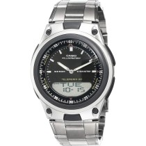 Montre Homme Casio ILLUMINATOR TELEMEMO 30 Noir Argenté (Ø 40 mm)