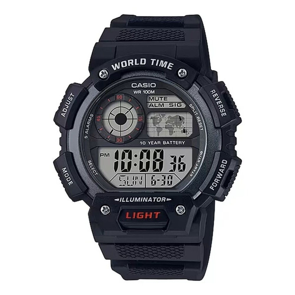 Montre Homme Casio ILLUMINATOR WORLDTIME (Ø 51 mm)