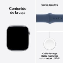 Montre intelligente Apple Series 10 GPS 42mm Argenté Ø 46 mm