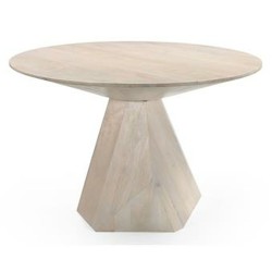 Dining Table Home ESPRIT Mango wood 120 x 120 x 77 cm