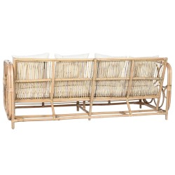 Canapé Home ESPRIT Blanc Naturel 192 x 72 x 75 cm