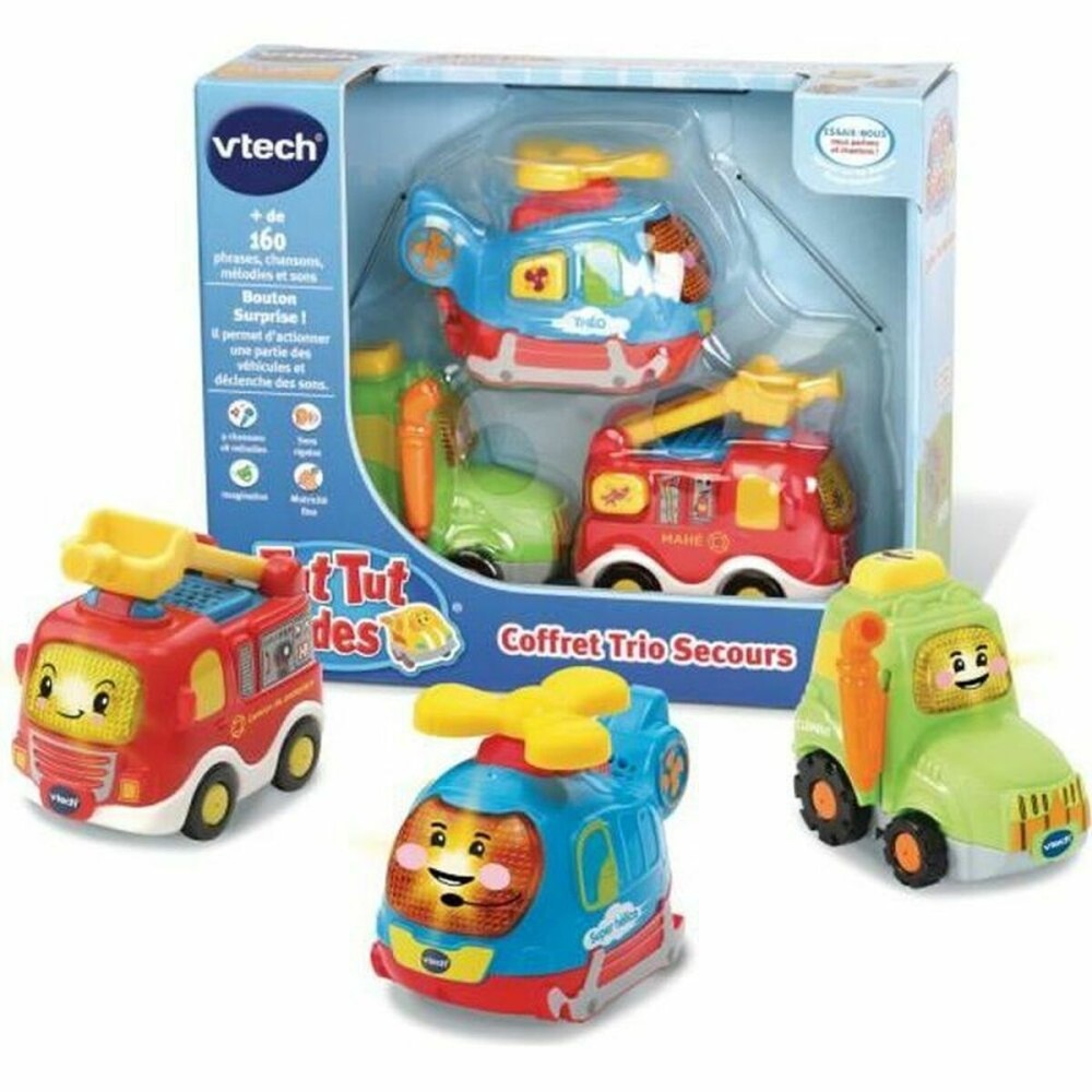 Lot de 3 Voitures Vtech Tut Tut Bolides