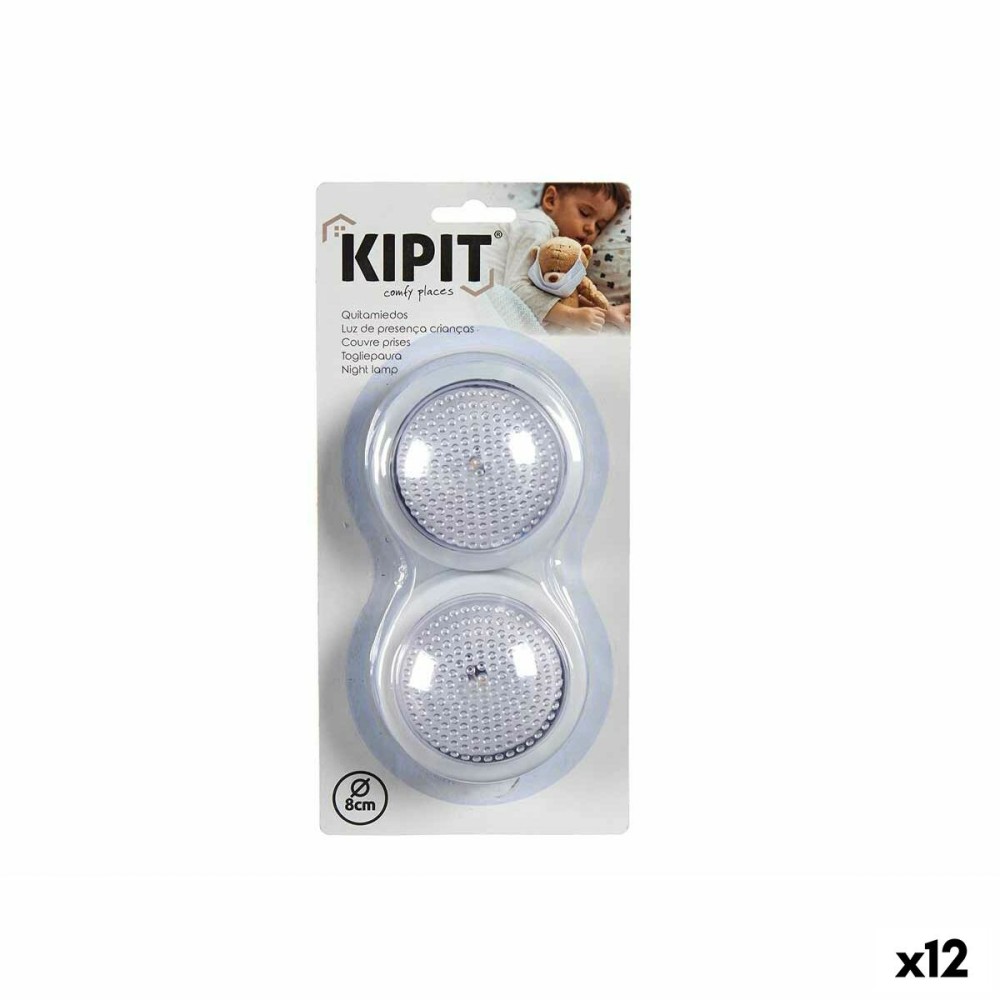 Veilleuse Kipit EG042 Blanc Noir polypropylène polystyrène 2 Pièces (12 Unités)