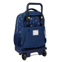 Cartable Benetton Cool Blue marine 33 x 45 x 22 cm