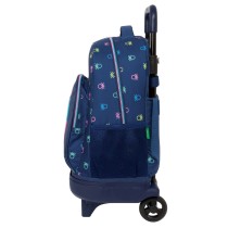 Cartable Benetton Cool Blue marine 33 x 45 x 22 cm