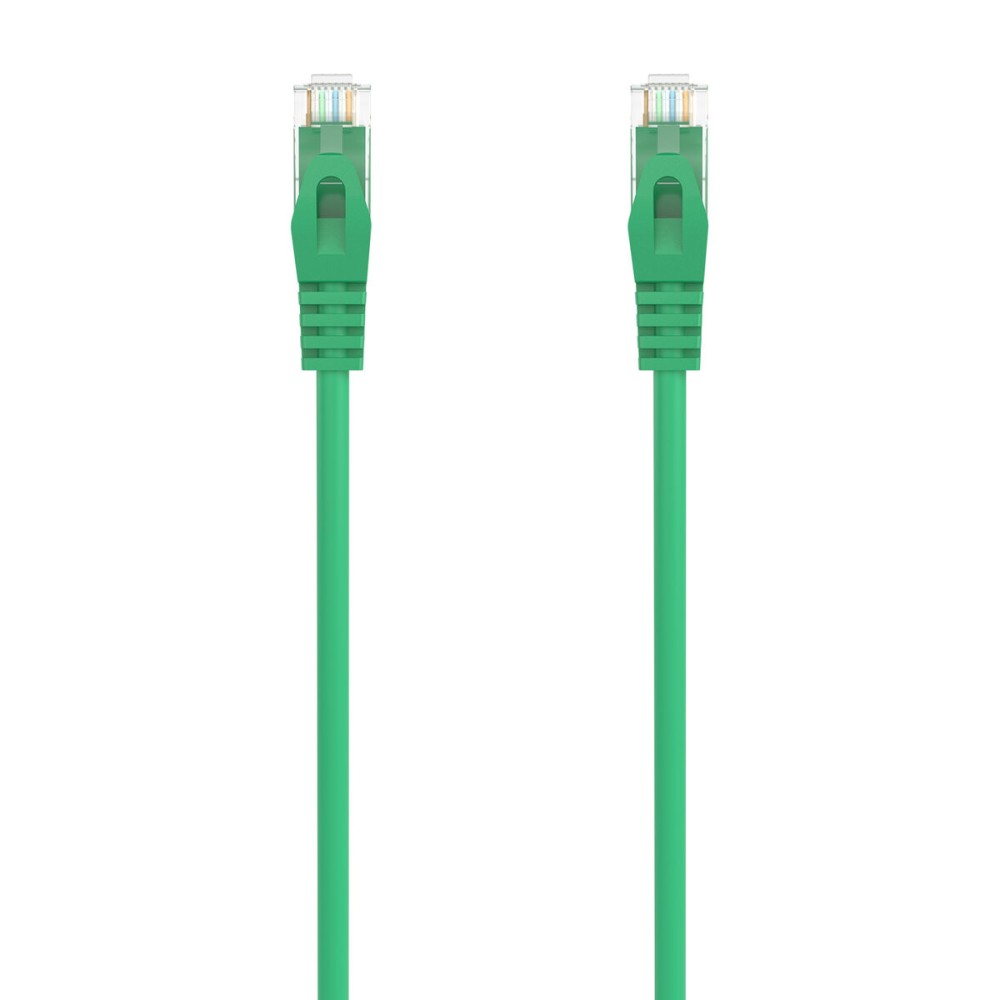 Câble RJ45 Catégorie 6 UTP Rigide Aisens A145-0583 Vert 3 m