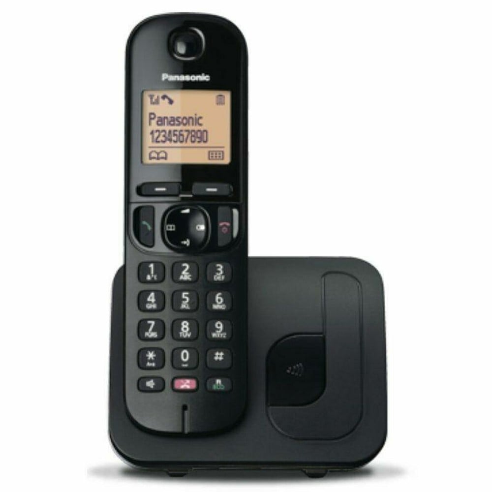 Téléphone Sans Fil Panasonic KX-TGC250SPB Noir 1,6"