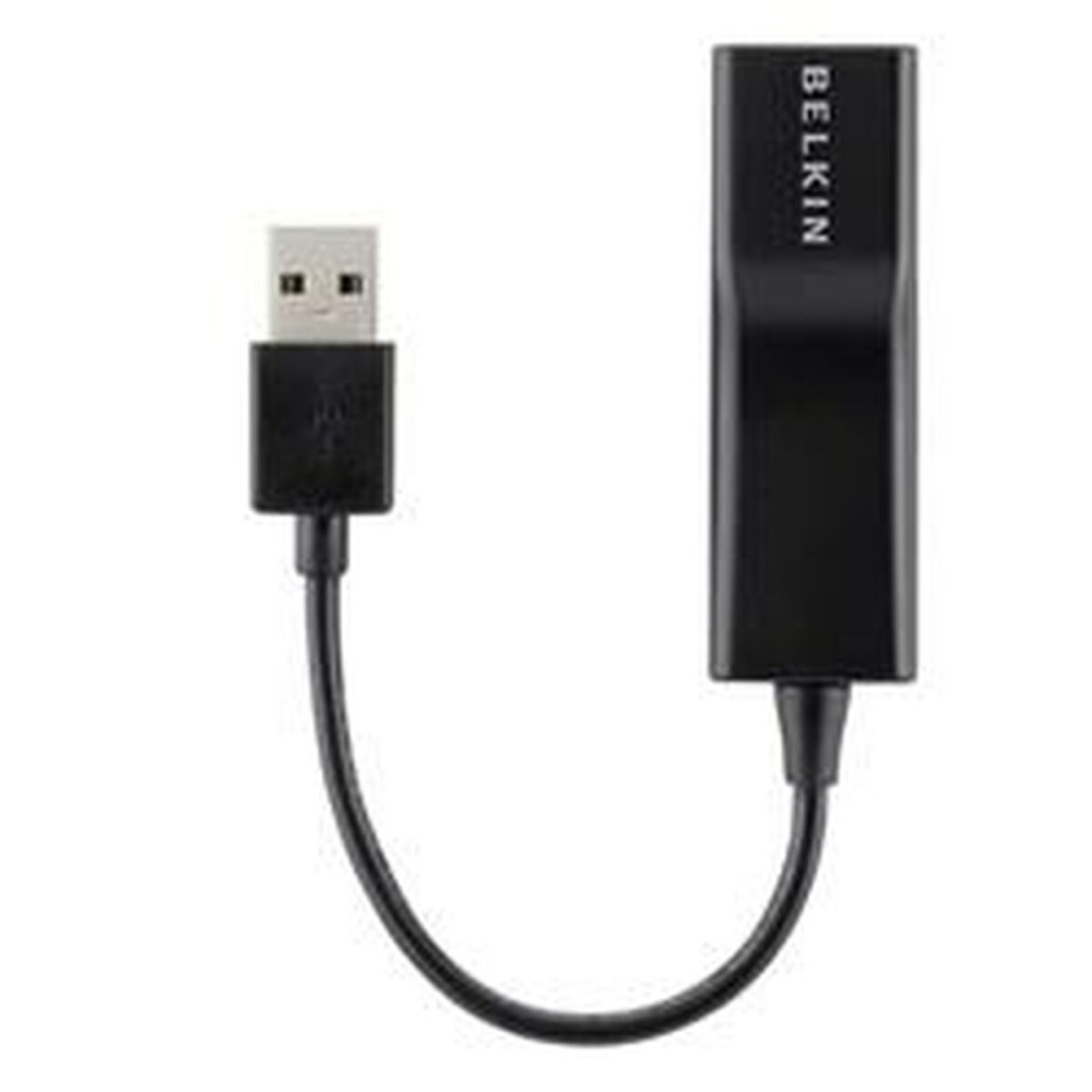 USB-zu-Ethernet-Adapter Belkin F4U047BT Schwarz