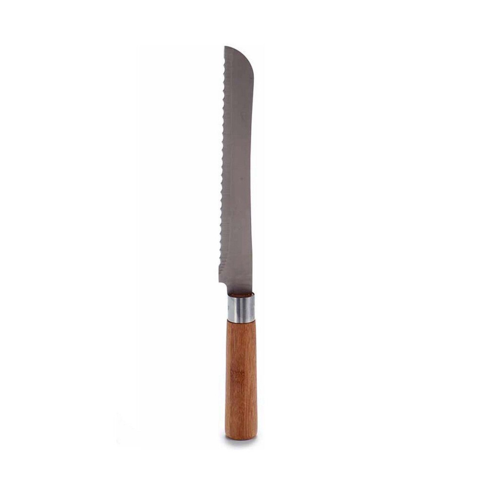 Wellenschliffmesser Kinvara KT116042B Bambus Edelstahl 2,8 x 2,5 x 32 cm (12 Stück)