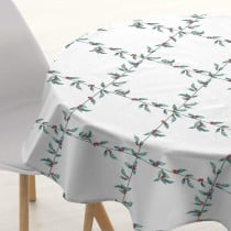 Tablecloth Belum White Christmas Multicolour Ø 140 cm