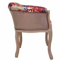 Armchair Alexandra House Living Light Pink Rubber wood 100 % polyester 61 x 71 x 61 cm