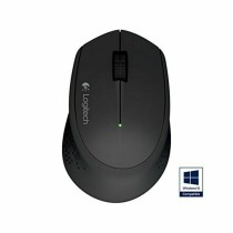 Schnurlose Mouse Logitech M280 Schwarz Schwarzweiß 1000 dpi