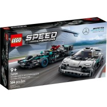 Construction set Lego 76909 MERCEDES-AMG F1 W12 E PERFORMANCE & MERCEDES-AMG PROJECT ONE