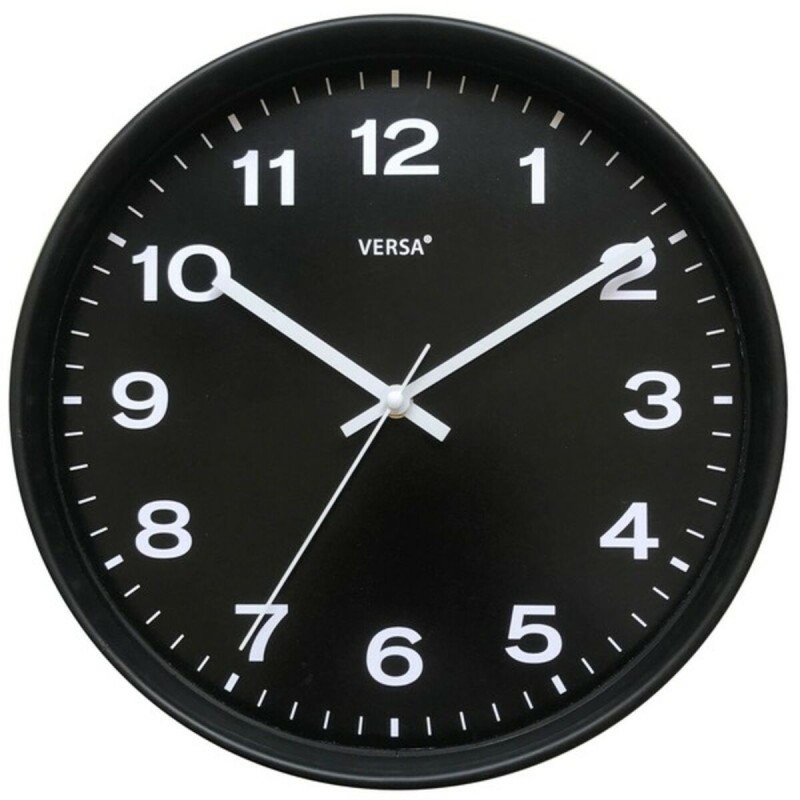 Wanduhr Versa Quarz Kunststoff 4,3 x 30,5 x 30,5 cm