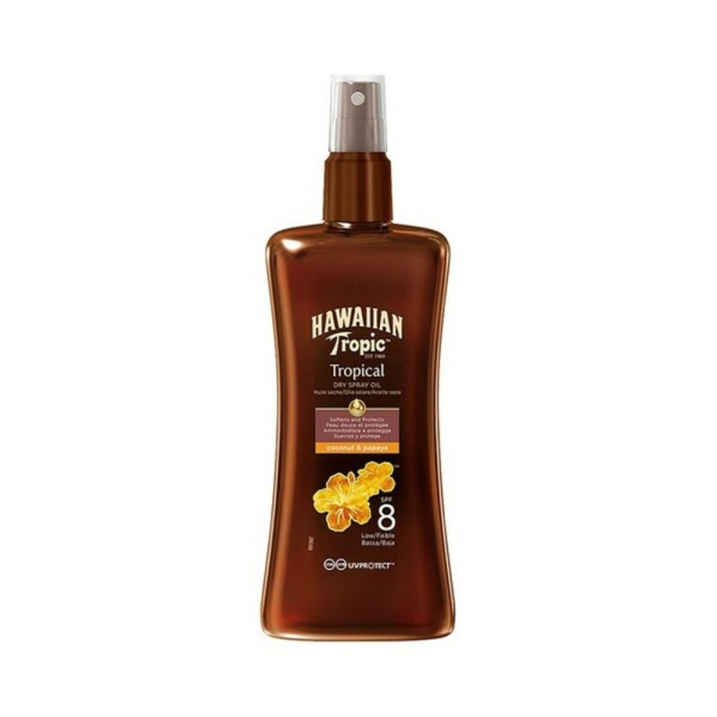 Protektives Öl Coconut & Papaya Hawaiian Tropic Spf 8 (200 ml) 8 (200 ml)