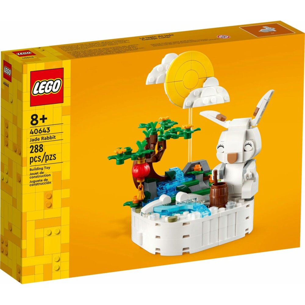 Konstruktionsspiel Lego Conejo de Jade Weiß