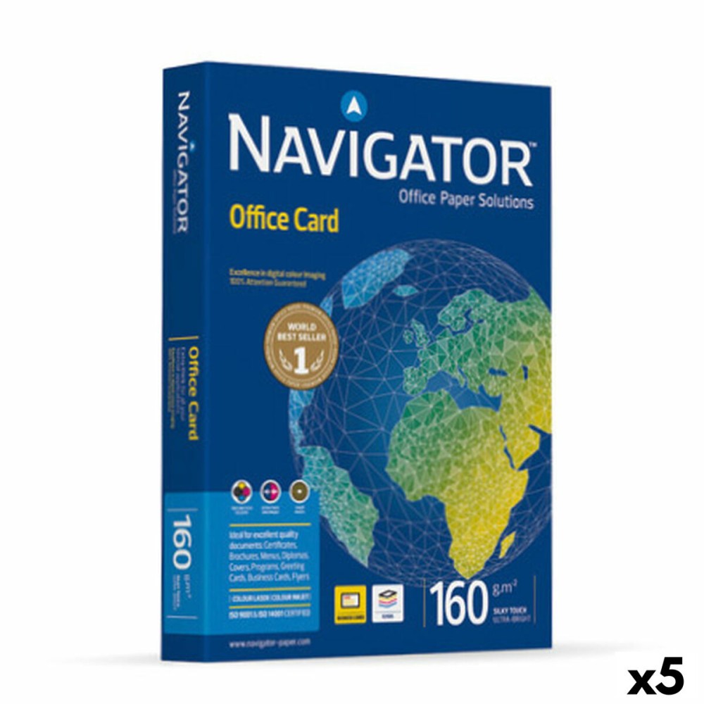 Druckerpapier Navigator Office Card Weiß A4 (5 Stück)