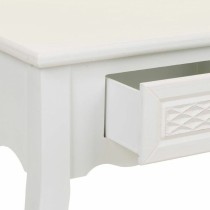 Konsolentisch mit Schubladen Alexandra House Living Weiß Creme Metall Kiefernholz Holz MDF 40 x 76 x 135 cm