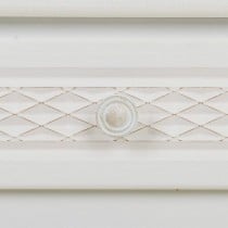 Hall Table with Drawers Alexandra House Living White Cream Metal Pine MDF Wood 40 x 76 x 135 cm