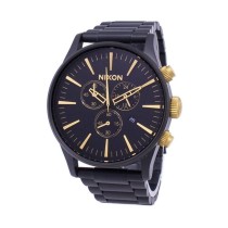 Men's Watch Nixon A386-1041 Black Gold