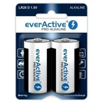 Batteries EverActive LR20 1,5 V (2 Units)