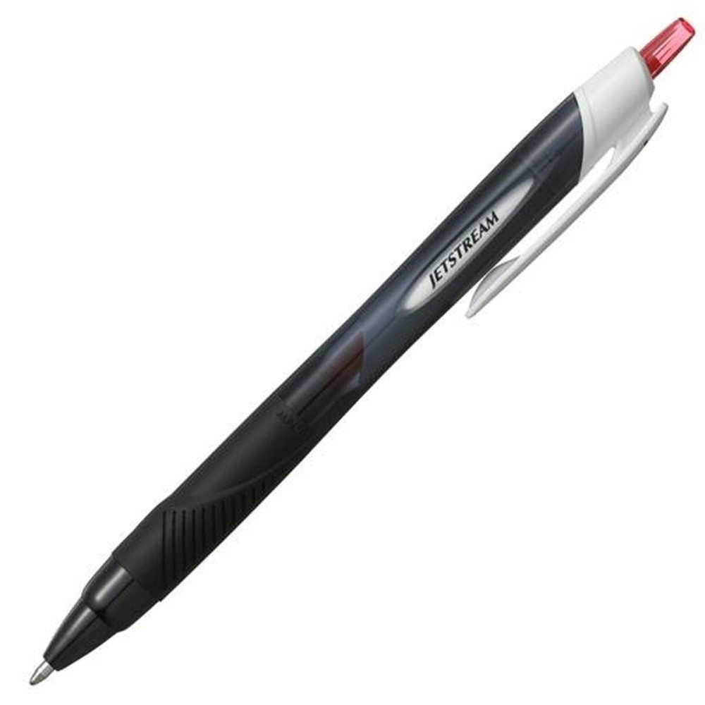 Liquid ink pen Uni-Ball Red (12 Units)